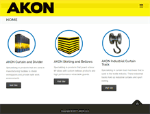 Tablet Screenshot of akonllc.com